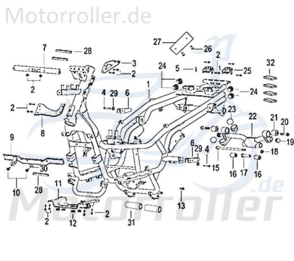 Splint 2 x 18 Motorroller Kreidler Florett Stift 750440