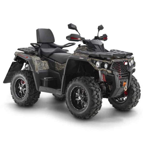 Quad Fighter PC 650+ EPS camouflage LOF Euro 5 ATV Straßenzulassung V-Twin V2 Motor