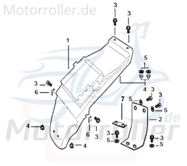 Gegenhalter Motorrad Kreidler 733170