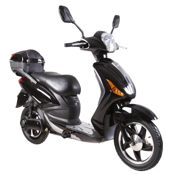 Elektroroller Scoody 25 Classic 2.0 ZT-09C schwarz 250W 25 km/h Bleisäure-Akku E-Scooter E-Roller Mofa