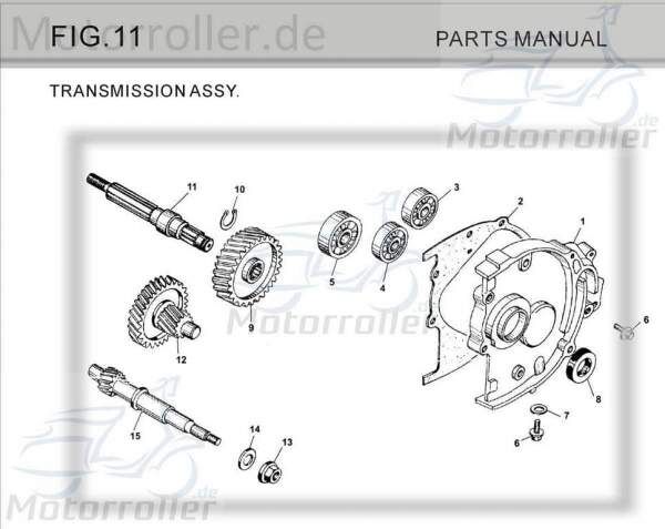 Seegerring TBM Buggy 150 Klemmring Nutring Seegering GY6-816 Motorroller.de Sicherungsring Sicherungsclip Strassenbuggy 150 I Ersatzteil Service