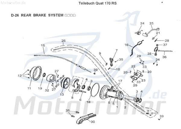 AEON Rolle f. Bremszug 50/100 Umlenkrolle AEO-95015-31001