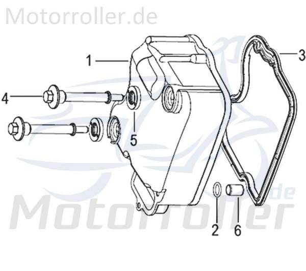 Kreidler Insignio 125 2.0 Gummischeibe 125ccm 4Takt 750001 Motorroller.de Unterlegscheibe Gummiunterlegscheibe Dämpferscheibe Pufferscheibe Scooter