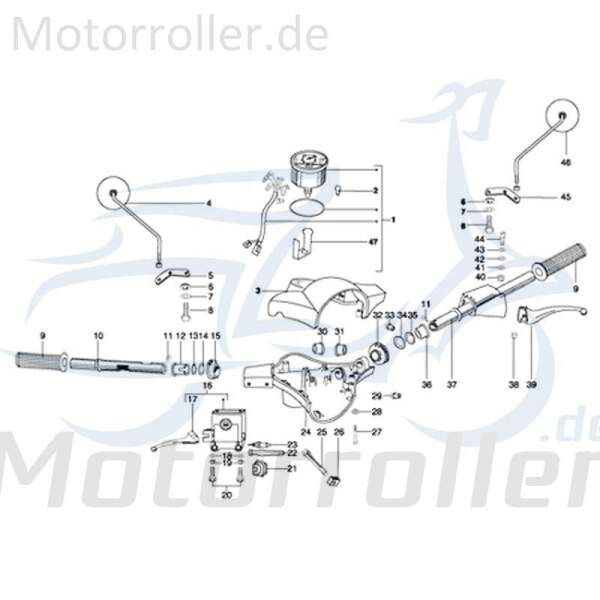 Federstecker Motorrad 250ccm 4Takt Kreidler Rex 720593