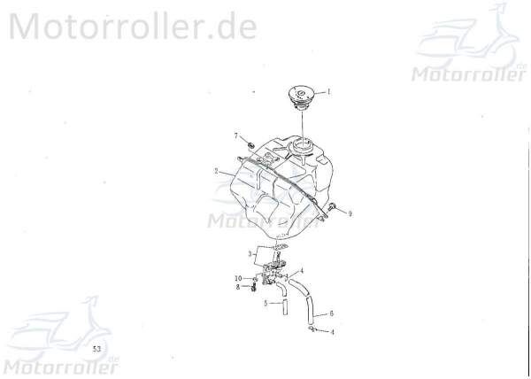 SMC REX Quad 50 Schlauchklemme 50ccm 2Takt 90210-10015 CLIP 1 Motorroller.de 9,5x1mm Schelle 4Takt Spannring Klemmschelle Schlauchbinder Klemm-Schelle