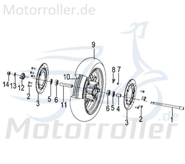 Kappe (Felgenventil) Motorroller Kreidler 750448