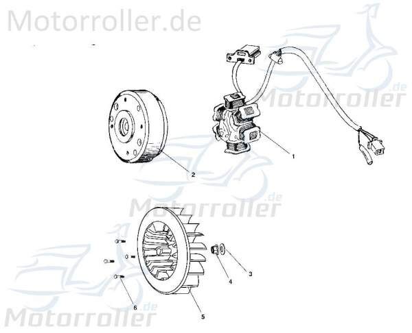 Unterlegscheibe 12 Washer Distanzscheibe M150-1051100-1