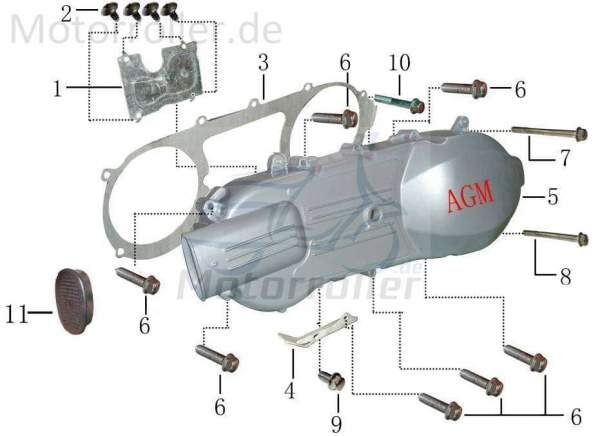 Schraube M6x65mm Chunlan Chopper Motorrad CPI 90040606500 Motorroller.de Bundschraube Maschinenschraube Flanschschraube Flansch-Schraube Aragon 50