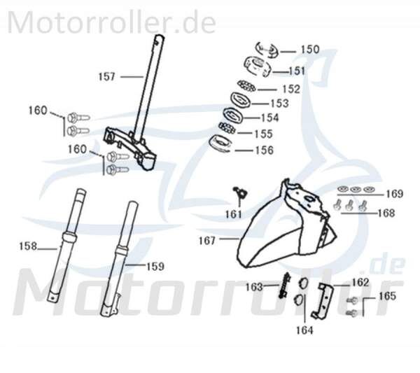 Kreidler Flory 50 Classic Schutzblech vorne pink 741681 Motorroller.de Spritzschutz Kotflügel Radabdeckung Vorderradabdeckung