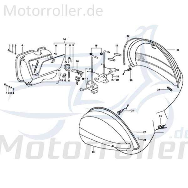 Seitenverkleidung rechts graphit SF524-0821-GRAFITE