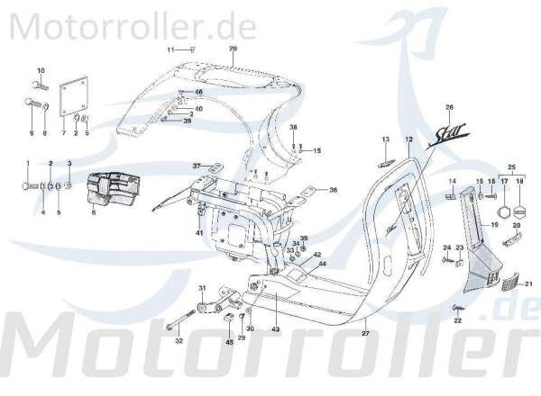 Abdeckung Lenkkopflager Kappe Rahmen C-3712871