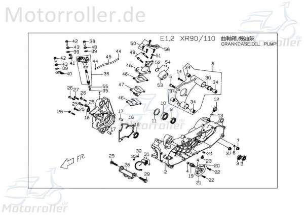 PGO Seilzug Rückwärts-Schaltung TR3 50 Zugseil 50ccm 2Takt Motorroller.de Zug-Seil Zugkabel Seil-Zug Sitzschloss Zug-Kabel 50ccm-2Takt Scooter