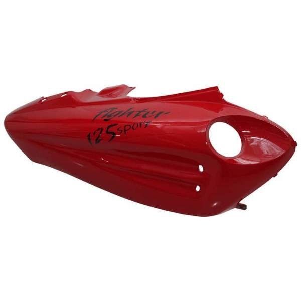 Heckverkleidung mit Dekor rechts Fighter 125 Sport rot 1020310-1-E-R-Sport