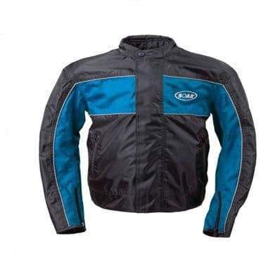 Motorradjacke SOAR Scooter Rookie Black-Blue L 83710044