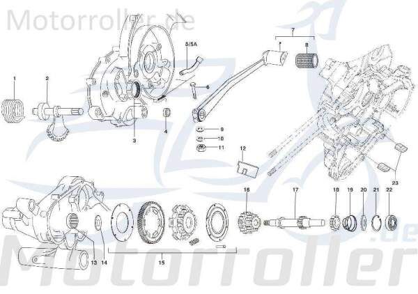 Federscheibe Kreidler STAR Deluxe 4S 125 Scooter SF504-1041 Motorroller.de Federring Spannscheibe Ausgleichsscheibe Feder-Ring Zwischenscheibe Moped