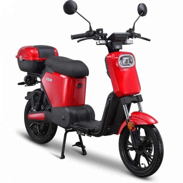 Elektroroller Scoody 45 E-Go S2 rot 500W 45 km/h Mofa Roller Scooter