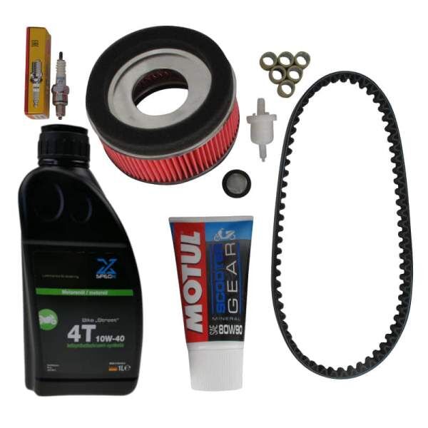 Inspektion Set 4Takt 125/150ccm Jonway 150T 28 Satz 8007151 Motorroller.de Keilriemen 835x20x30mm Wartung Service Kit Scooter Delta 150 Moped