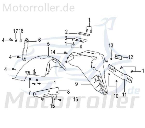 Kreidler Insignio 125 2.0 Buchse Hülse 125ccm 4Takt 750193 Motorroller.de Distanzhülse Lagerbuchse Distanz-Hülse Distanzbuchse Passhülse Passbuchse