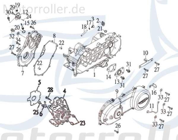 SMC Quad 170 O-Ring 1,9x17,8mm ATV 170ccm 4Takt 93210-19178 Motorroller.de Gummidichtung Dichtring Gummiring Oring Gummi-Ring Dicht-Ring Explorer UTV