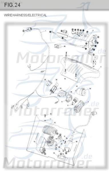 Bundschraube M6x15mm Tongjian Maschinenschraube 250ccm 4Takt Motorroller.de Flanschschraube Flansch-Schraube Maschinen-Schraube Bund-Schraube Buggy