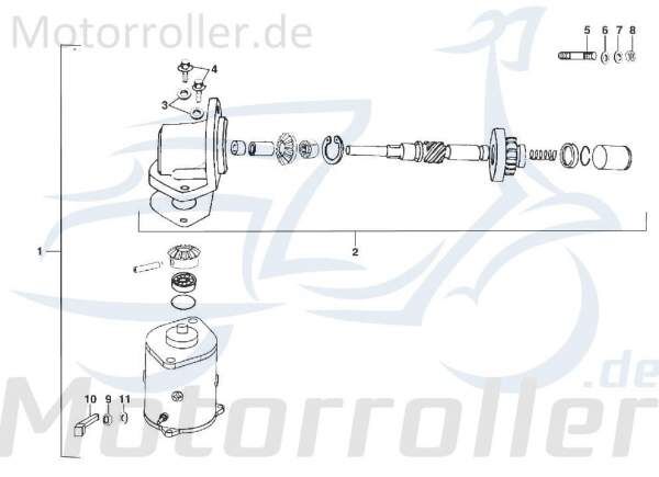 Schraube Kreidler STAR Deluxe 4S 125 Scooter 4Takt SF504-1198 Motorroller.de Bundschraube Maschinenschraube Flanschschraube Flansch-Schraube Moped