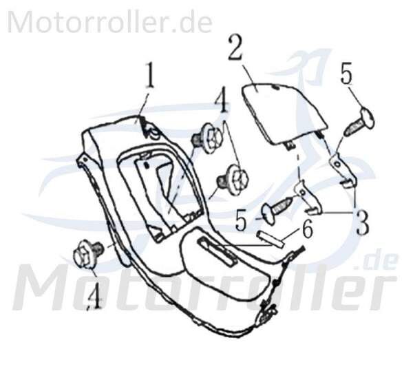 Fussraumverkleidung Modell 2009 AGM-MOTORS 1010202-2