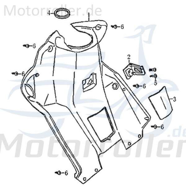 O-Ring Gummidichtung 83579 Motorroller.de Dichtring Gummiring Oring Gummi-Ring Dicht-Ring Motorrad Moped