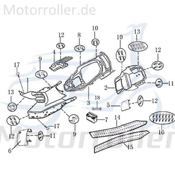 Handschuhfachinnenkonsole Spezial AGM-MOTORS 1010509