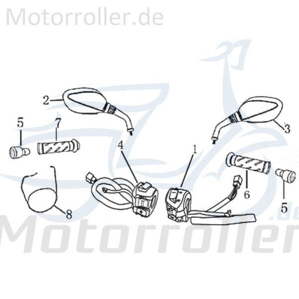 Schalter rechts von AGM-MOTORS Switch 1050508-1