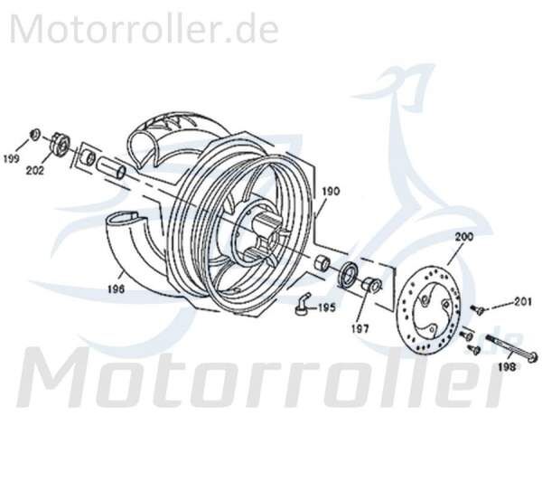 DURO Rollerreifen 120/70-12 Kreidler Sommerreifen 50ccm 2Takt Motorroller.de Scooterreifen Minarelli liegend Florett 50 RS 2.1 ZNEN Ersatzteil