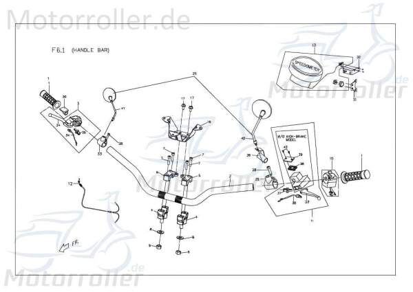 PGO Halter Tachogeber X-RIDER 50 Befestigung Halterung Quad X0561052000 Motorroller.de Haltebügel Halteblech Halte-Blech Halte-Bügel PGO 50ccm-2Takt