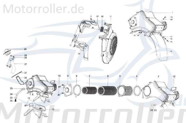 Kreidler STAR Deluxe 4S 200 Halter 200ccm 4Takt SF213-0071 Motorroller.de Halterung Haltebügel Halteblech Halte-Blech Halte-Bügel 200ccm-4Takt Scooter