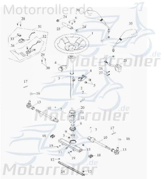 Adly Halterung Schalter GK 125 Befestigung Buggy 125ccm 4Takt Motorroller.de Arretierung Haltebügel Halteblech Befestigungshalter Halte-Blech Service