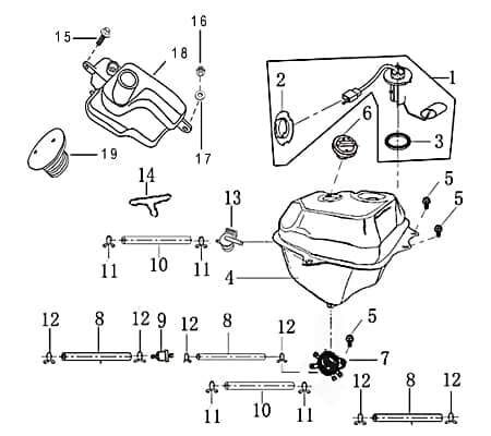 Öltankverschluss von AGM-MOTORS 1120204 Motorroller.de