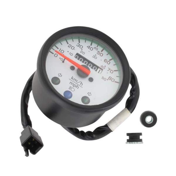 SMC REX Quad 50 Tachometer ATV 50ccm 2Takt 55510-SK5-00 Motorroller.de mechanischer Tachoanschluß Geschwindigkeitsmesser Geschwindigkeitsanzeige UTV