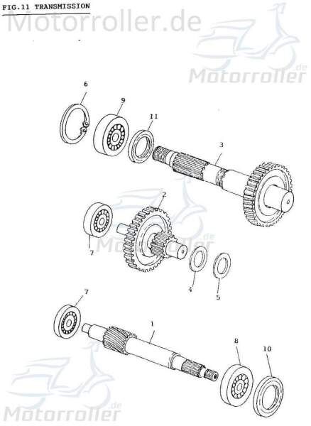 Adly Sicherungsring RTW 40 Klemme Schelle Quad 50ccm 2Takt Motorroller.de Befestigungsklemme Sicherungsklemme Sicherungsclip 320ccm-4Takt ATV ATV 400