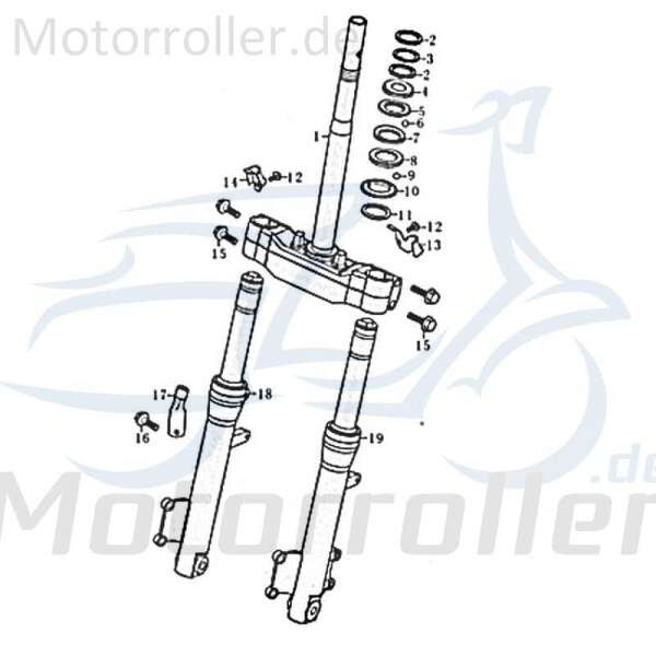 Jonway RMC-G 50 Dichtung Abdichtung SEAL 50ccm 2Takt 83554 Motorroller.de Gasket 50ccm-2Takt Scooter Ersatzteil Service Inpektion Direktimport