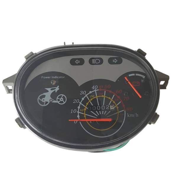 Rex E-Rex Tachometer Elektroroller 50ccm elektro 707189 Motorroller.de Geschwindigkeitsmesser Geschwindigkeitsanzeige Speedometer kmh-Anzeige Jonway