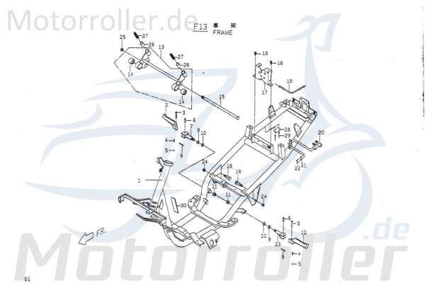 Fahrgestellnummerplatte P1426000000