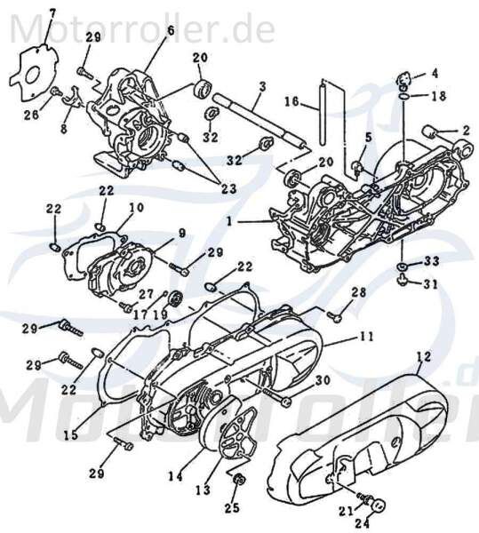 SMC REX Quad 50 O-Ring 3,1x8mm ATV 50ccm 2Takt 93210-31080 Motorroller.de Gummidichtung Dichtring Gummiring Oring Gummi-Ring Dicht-Ring Mustang 50 UTV