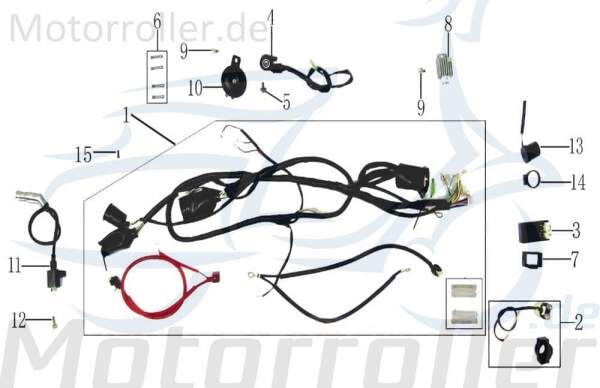 PGO CDI Zündbox CDI-Einheit Blackbox Scooter TB6A-060800000 Motorroller.de Steuergerät Zündeinheit Moped Ersatzteil Service Inpektion Direktimport