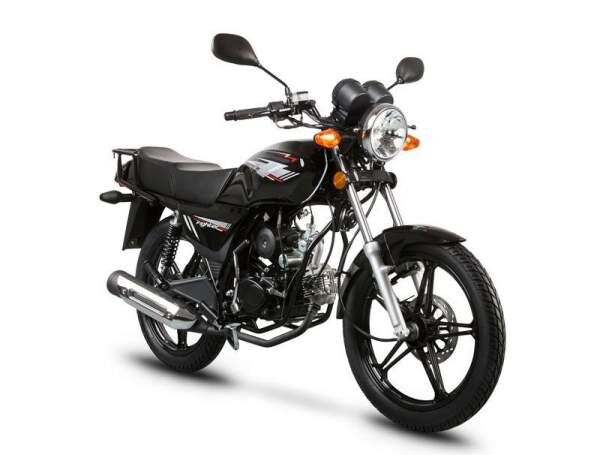 Motorrad Fighter 50 F-S schwarz 45 km/h Euro 5 Schaltmoped Mokick 50ccm 4 Takt Kleinkraftrad Krad