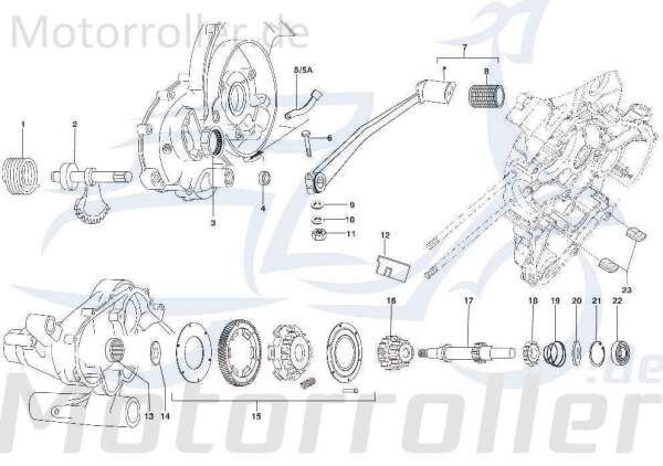 Federscheibe Kreidler STAR Deluxe 4S 125 Spannscheibe 720432 Motorroller.de Federring Ausgleichsscheibe Feder-Ring Zwischenscheibe Spreng-Ring Scooter