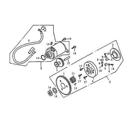 Schraube 6x16mm Rex Rexy 125 Maschinenschraube Scooter 79212 Motorroller.de Bundschraube Flanschschraube Flansch-Schraube Maschinen-Schraube Moped