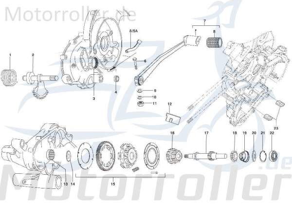 Kreidler STAR Deluxe 4S 125 Federscheibe 125ccm 4Takt SF504-1056 Motorroller.de Federring Spannscheibe Ausgleichsscheibe Feder-Ring Zwischenscheibe