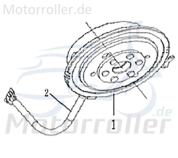 Rotor Lichtmaschine CPI SX 50 Supercross 1E40MB.06.1 Motorroller.de Magnetscheibe Standard Motorrad Ersatzteil Service Inpektion