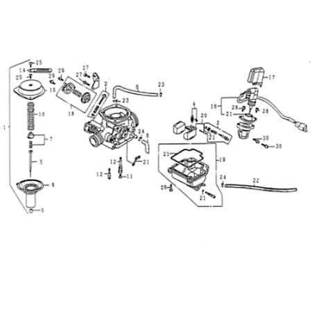 Rex Rexy 125 Düsennadel Roller 125ccm 4Takt 13211-GAT-00 Motorroller.de Gasschiebernadel Vergasernadel Vergaser-Nadel Düsen-Nadel Gasschieber-Nadel