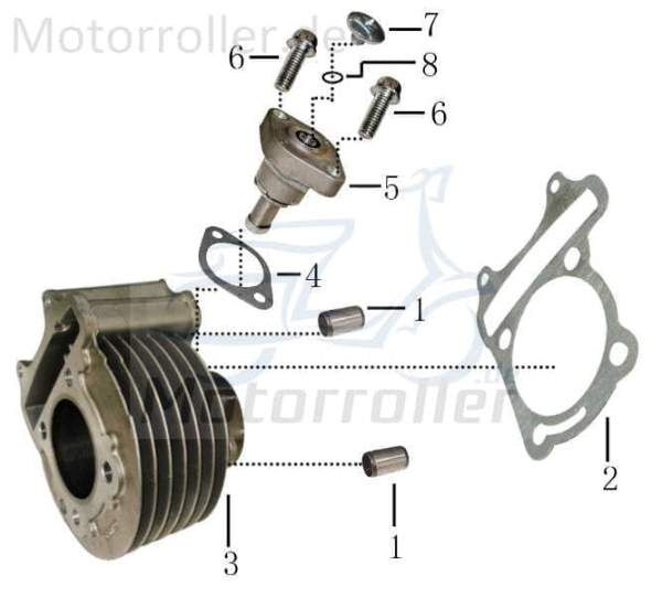 AEON Kettenspanner COBRA 350 Spannvorrichtung 350ccm 4Takt Motorroller.de Steuerkettenspanner Ketten-Spanner Kettenspannvorrichtung 350ccm-4Takt Quad