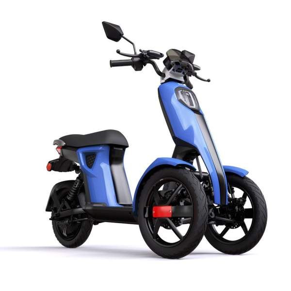 Dreirad Scoody E3 Trike ITHO-Z 45 km/h blau 1190 Watt Elektroroller E-Scooter E-Roller E-Trike E-Dreirad Dreiradroller