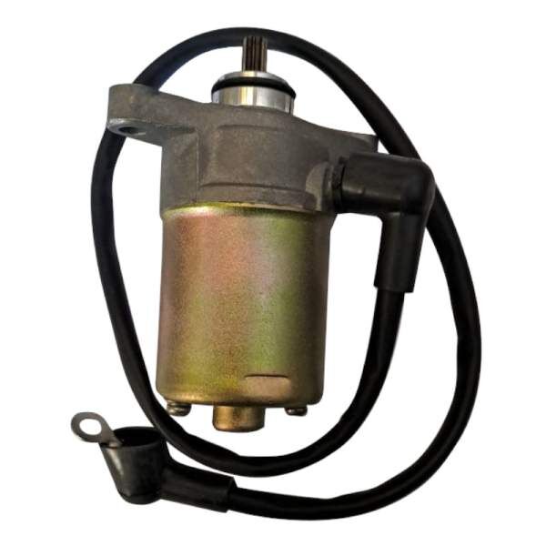 Anlasser mit Anlasserkabel Qingqi Flory 50 E-Starter FIG E7-1 Motorroller.de Anlasser-Motor Elektrostarter Anlassermotor Elektro-Starter 139QMB Moped